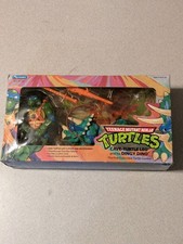 Vintage 1992 TMNT Cave-Turtle Leo & Dingy Dino Boxed Set Playmates NEW SEALED