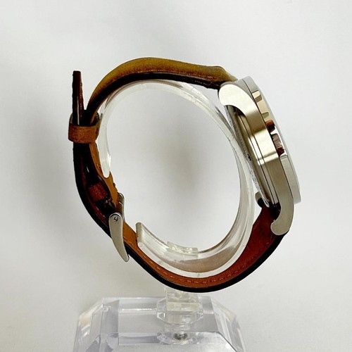 Dan Henry 0287-1939 Cronografo Militare 41mm Funzionante 50m Impermeabile Quadrante Marrone - Foto 2 di 10