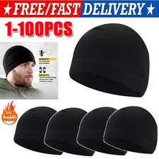 Military Tactical Skull Cap Winter Warm Fleece Windproof Ski Beanie Hats USA Lot