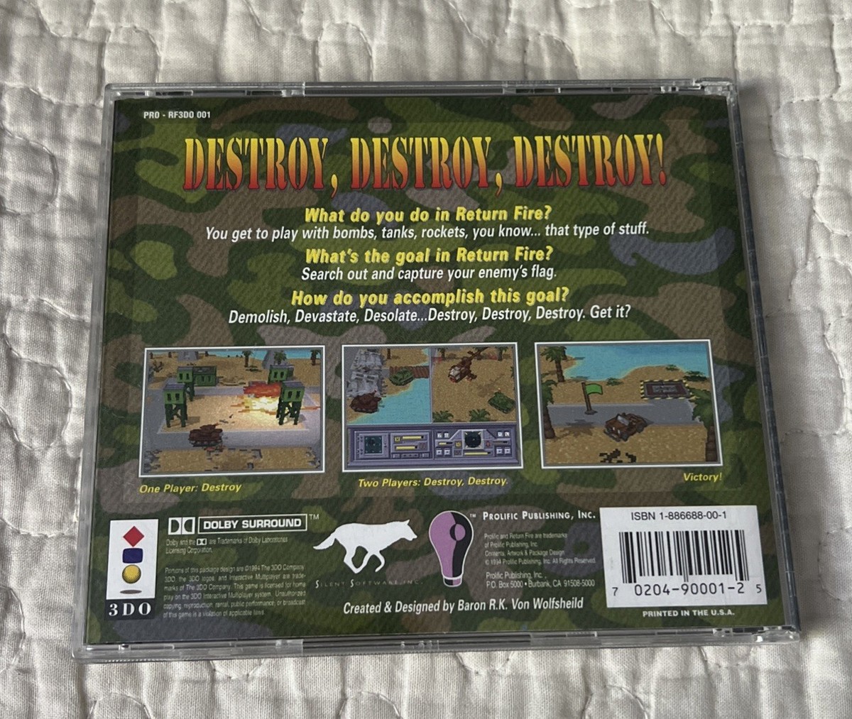 RETURN FIRE / リターンファイアー [3DO] リターンファイアー｜3DO｜スタジオ3DO｜レトロゲームから最新