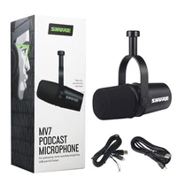 2025 Shure MV7 Cardioid Dynamic Vocal / Broadcast Microphone USB & XLR Outputs