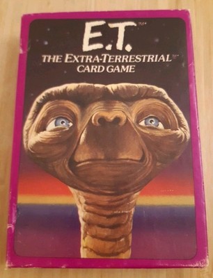 Parker ET The Extra-Terrestrial Vintage Kartenspiel 1982 gebraucht Top Zustand