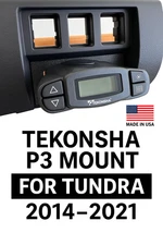 Tekonsha P3 Brake Controller Mount - Fits 2014-2021 Toyota Tundra — No Drilling