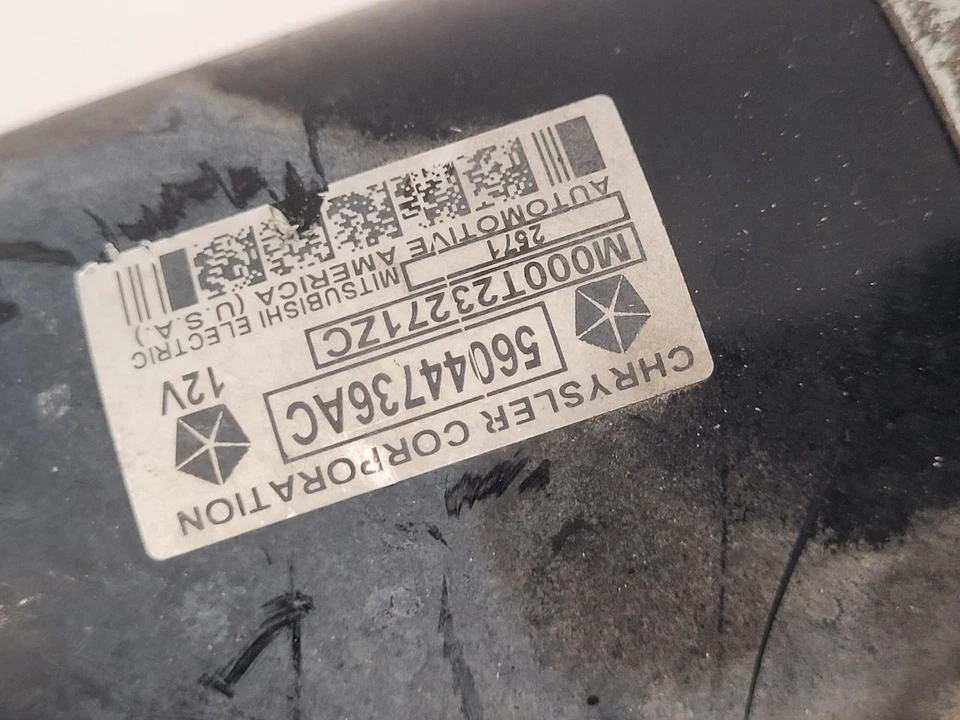 05-21 JEEP GRAND CHEROKEE MOTOR DE ARRANQUE WK CUERPO VIN E o F 6to dígito 56044736AC Foto 3 de 4