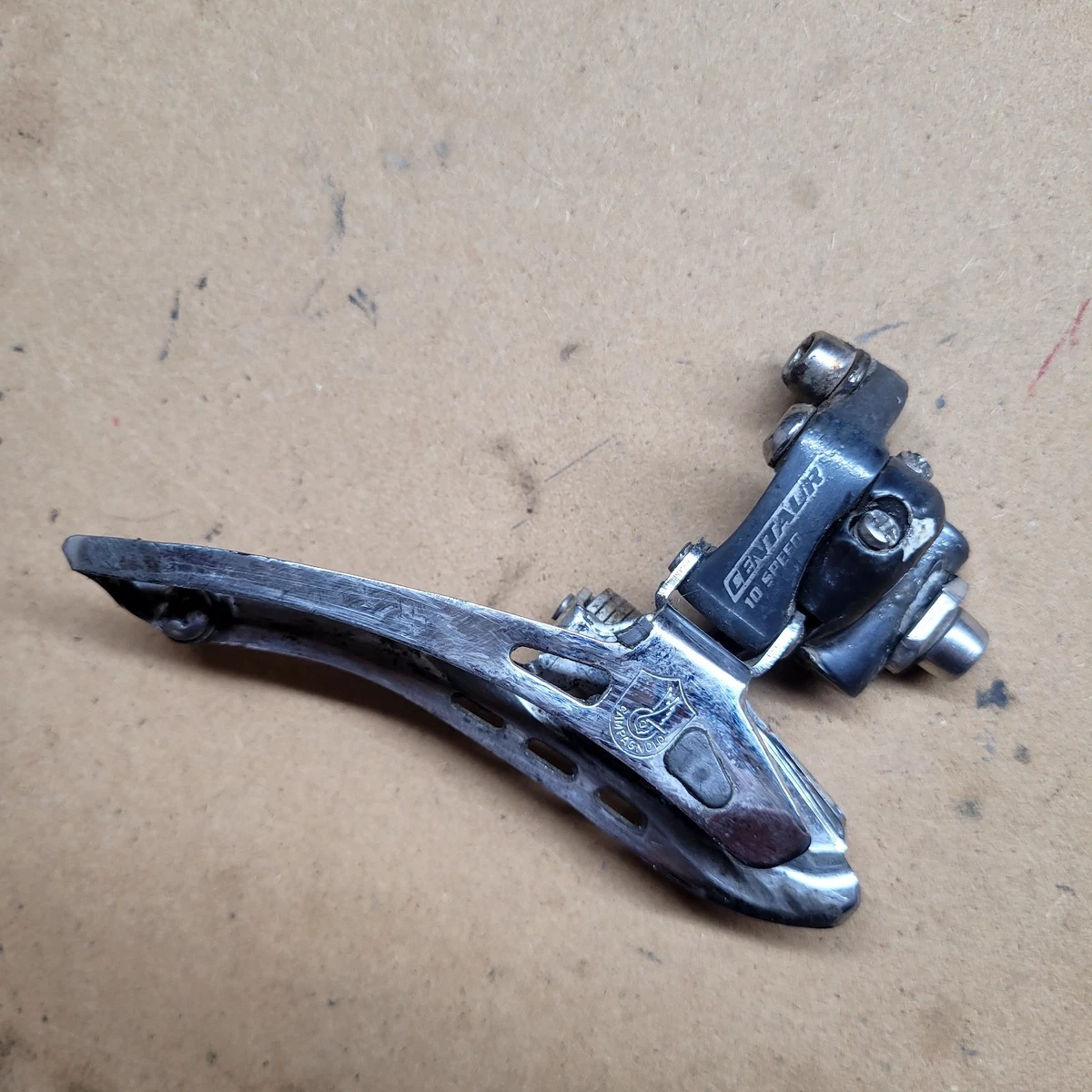 Dérailleur Avant Campagnolo Centaur 2x10v Titane - Vélo Course - Occasion Italie