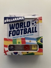 Rollarama World Football Tournament Game Dice & Cards New