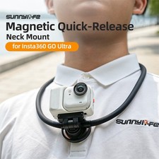 For Insta360 GO Ultra Magnetic Neck Mount POV Chest Holder for Action Camera