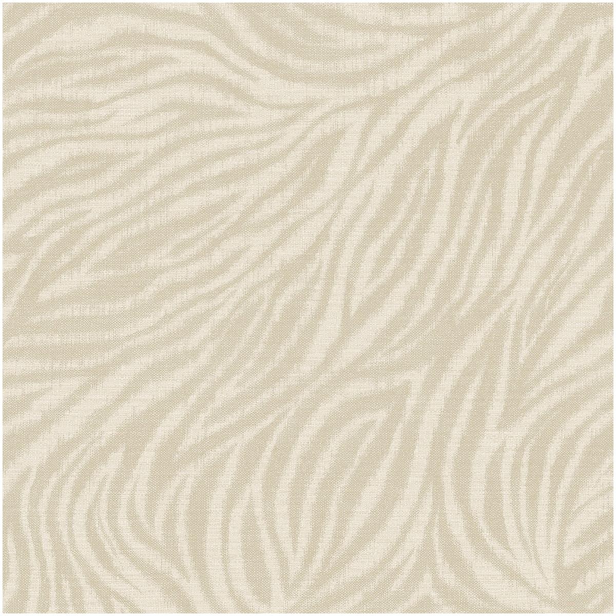 Zebra Animal Print Wallpaper Paste The Wall Textured Grandeco Vinyl Cream