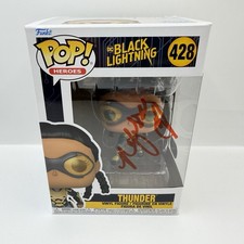 Nafessa Williams Signed Thunder 428 Funko Pop Black Lightning Autograph ACGcert