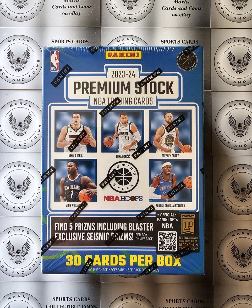 2023-24 Panini Hoops Premium Stock Blaster Box - Look for Wemby RCs !!