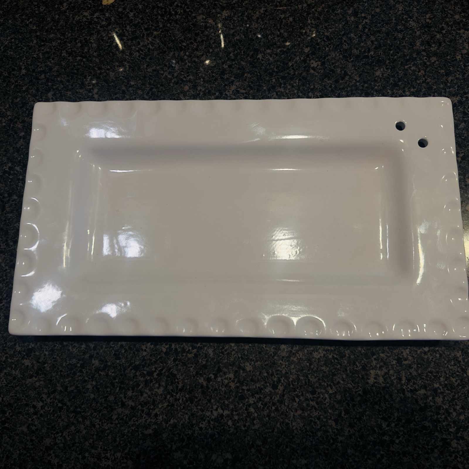 Southern Living at Home DRESS ME UP Rectangular Platter Tray