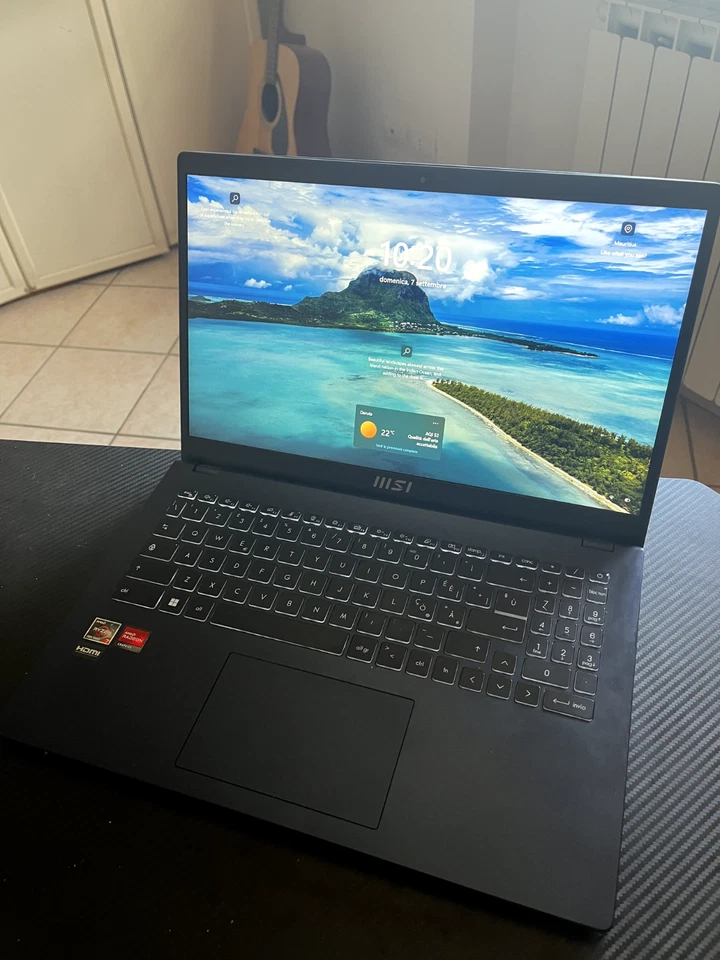 MSI Modern 15 BTY-M494 15,6" (Ryzen 7 7730U, 16GB RAM DDR4, 512GB SSD) Laptot - Immagine 2 di 4