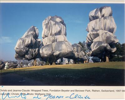 Christo and Jeanne-Claude, Wrapped Trees, Fondation Beyeler and