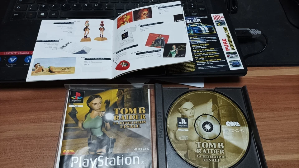 tomb raider pour playstation ps1 FR complet - Photo 1/1