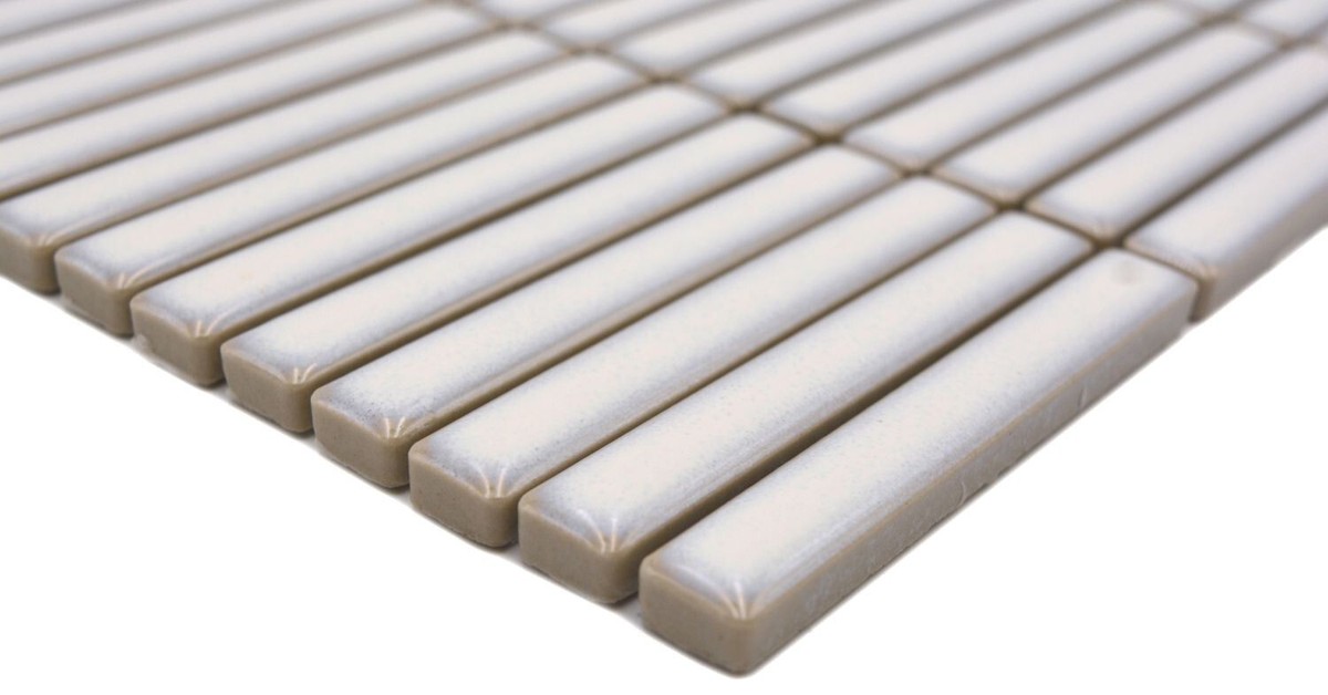 Mosaïque Céramique Baguettes Cobalt Brillant – 282x308 Mm – Mosaik-Netzwerk