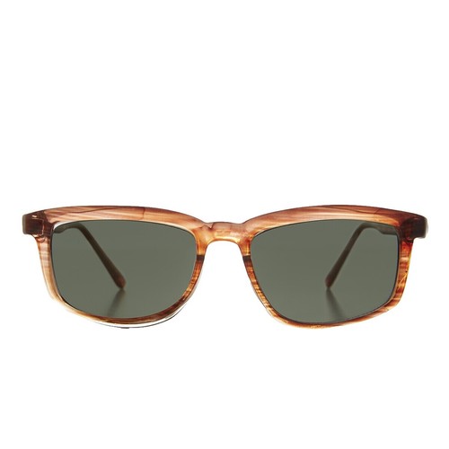 Marwitz Silver Frame Brown Lens Sunglasses Vintage Sunglasses MARWITZ Vintage Green Brown Silver Square  main image 3