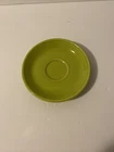 Vintage Fiesta Ware Homer Laughlin 6" Chartreuse Saucer Great Condition