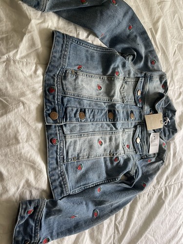 NWT MADEWELL x CREWCUTS KIDS STRAWBERRY 