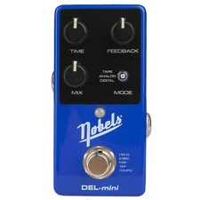 New Nobels DEL-mini Compact Stereo Delay Guitar Effects Pedal