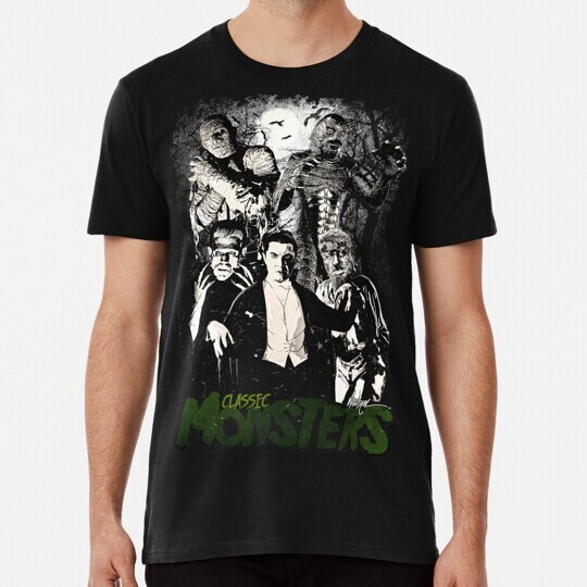 Classic Monsters Size S to 5XL Made in the USA T-Shirt