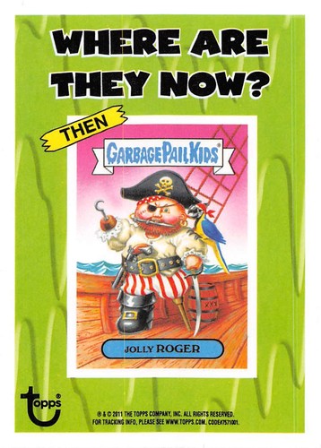 GARBAGE PAIL KIDS 2011 FLASHBACK SERIES 2 PICK-A-CARD YELLOW BASE STICKERS TOPPS - Picture 293 of 321