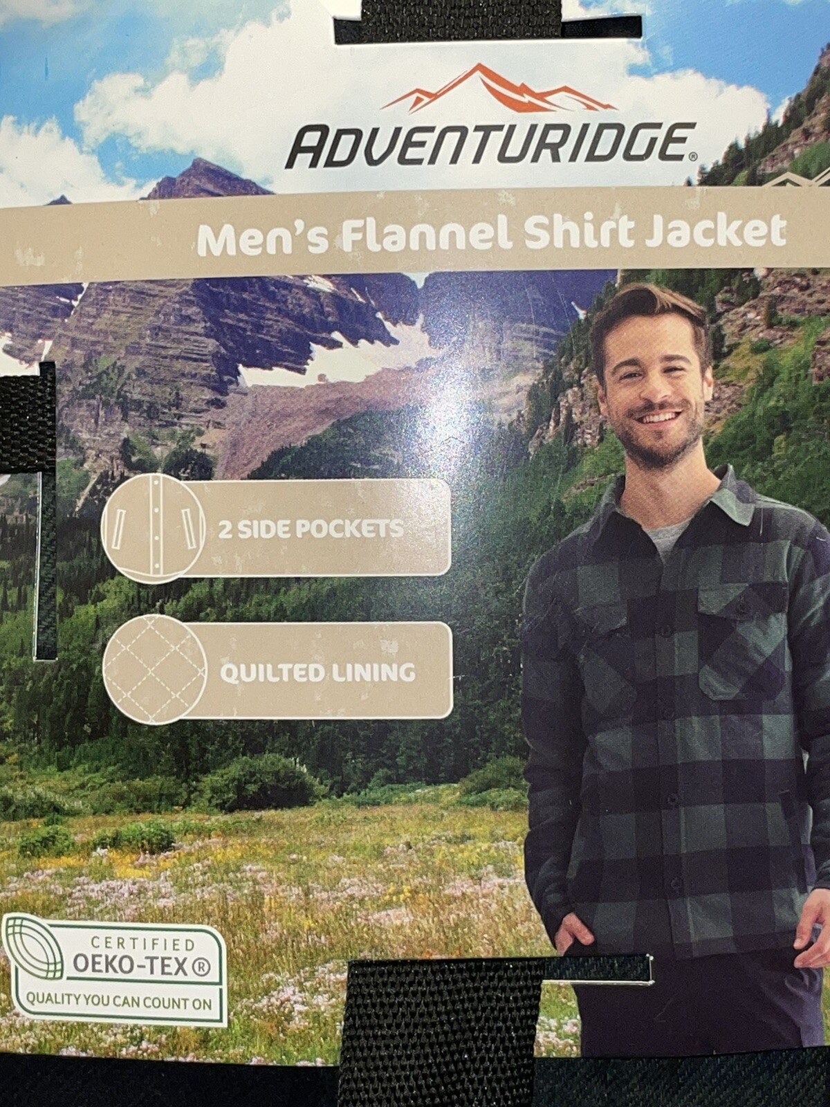 adventuridge men's flannel shirt jacket