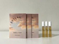 3 Skylar Clean Beauty Vanilla Sky Eau De Parfum Sample Spray 1.5 ml New In Card