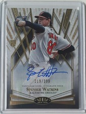 2022 Topps Tier One Break Out Rookie Autograph Spenser Watkins 219/299