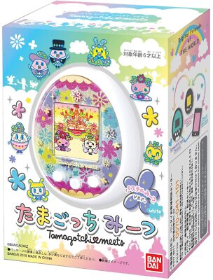 BANDAI Tamagotchi Meets Pastel Meets White Virtual Digital pet