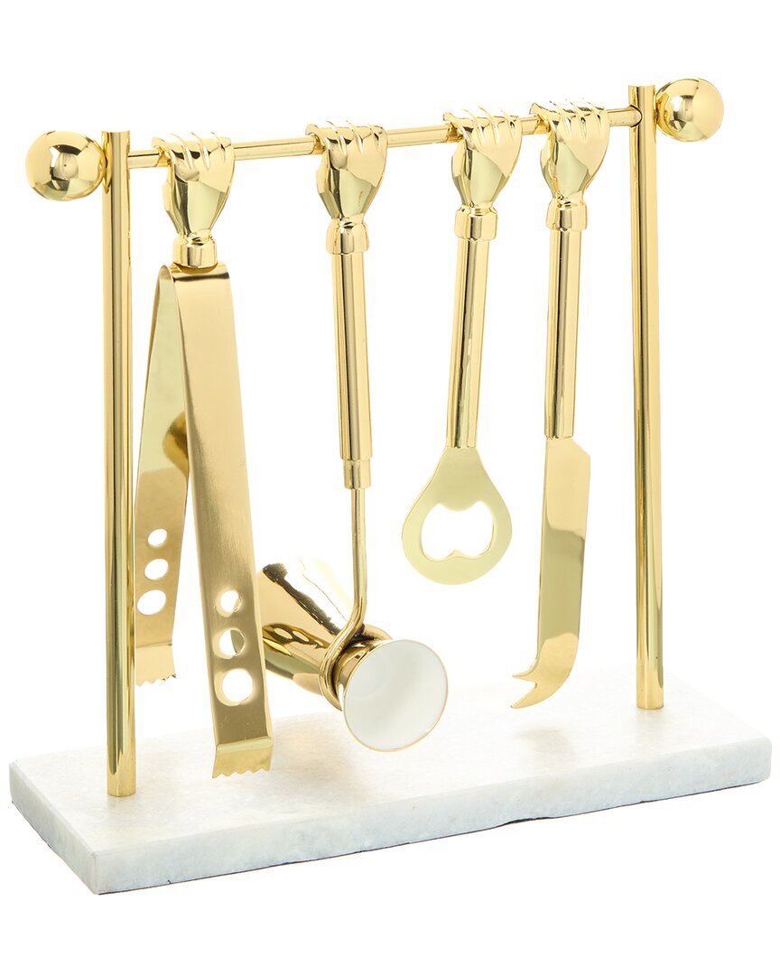 Набор барной посуды для штанги Jonathan Adler из латуни