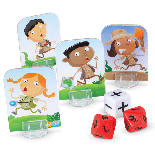 Learning Resources Math Island Addition & Subtraction Game | Ages 6+ 2-4 Players - Picture 2 of 4