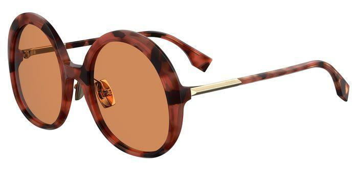 Brand New Fendi Sunglasses FF 0430 / S 0UC / W7 Havana Orange