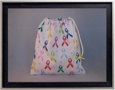 Gymnastics Leotard Grip Bags / Rainbow Breast Cancer Gymnast Birthday Goody Bag