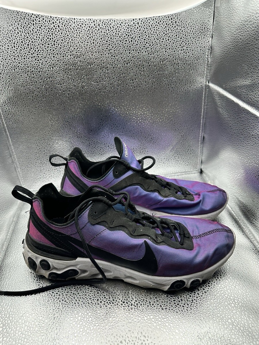 Purple Nike React Sunset Size 10 Nike React Element 55 Premium