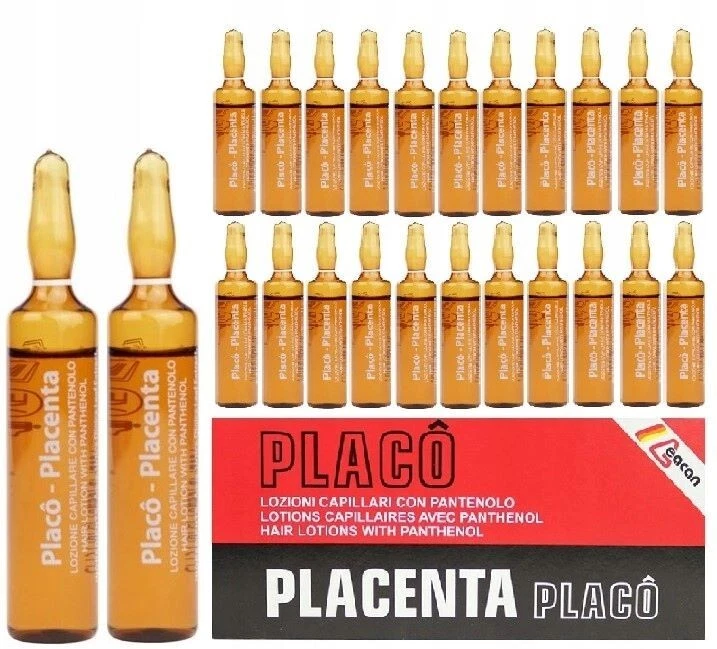 Placenta Placo treatment against hair loss, Ampoules 24 x 10 ml
Opens in a new window or tab