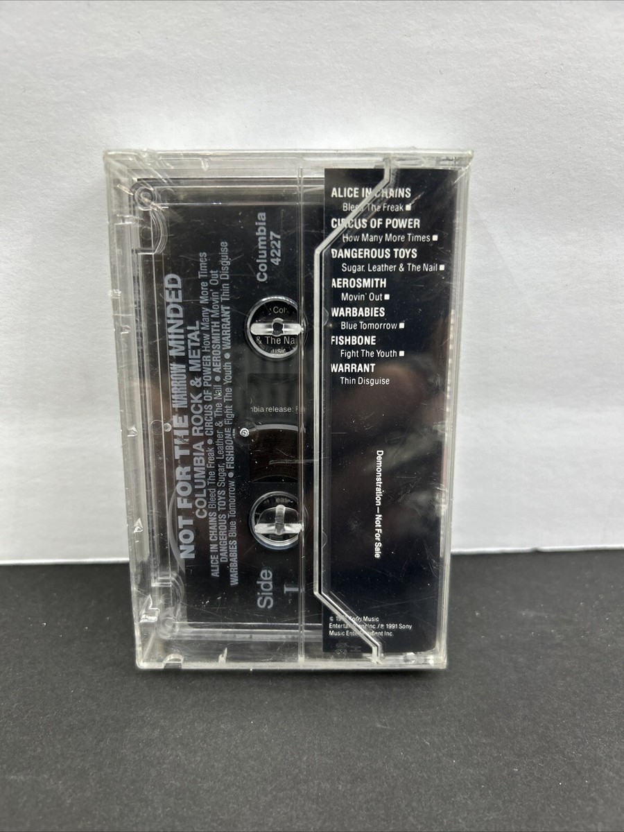NEW SEALED COLUMBIA ROCK & METAL “NOT FOR THE NARROW MINDED”RARE