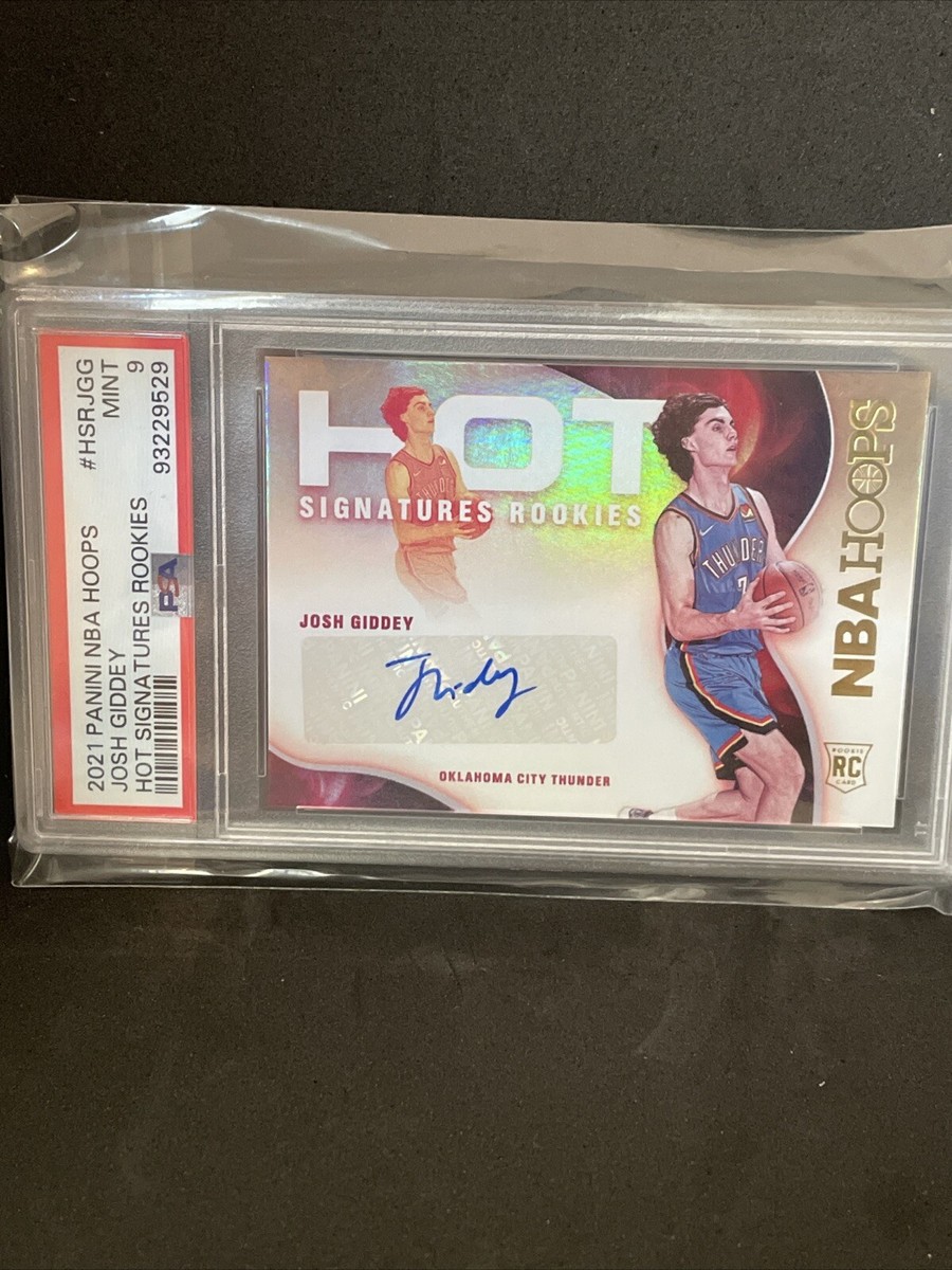2021-22 Panini NBA Hoops - Hot Signatures Rookies Josh