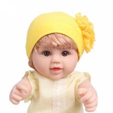 Baby Kids Stretch Hat Muslim Girls Hijab Turban Flower Ruffle Head Cap Beanie
