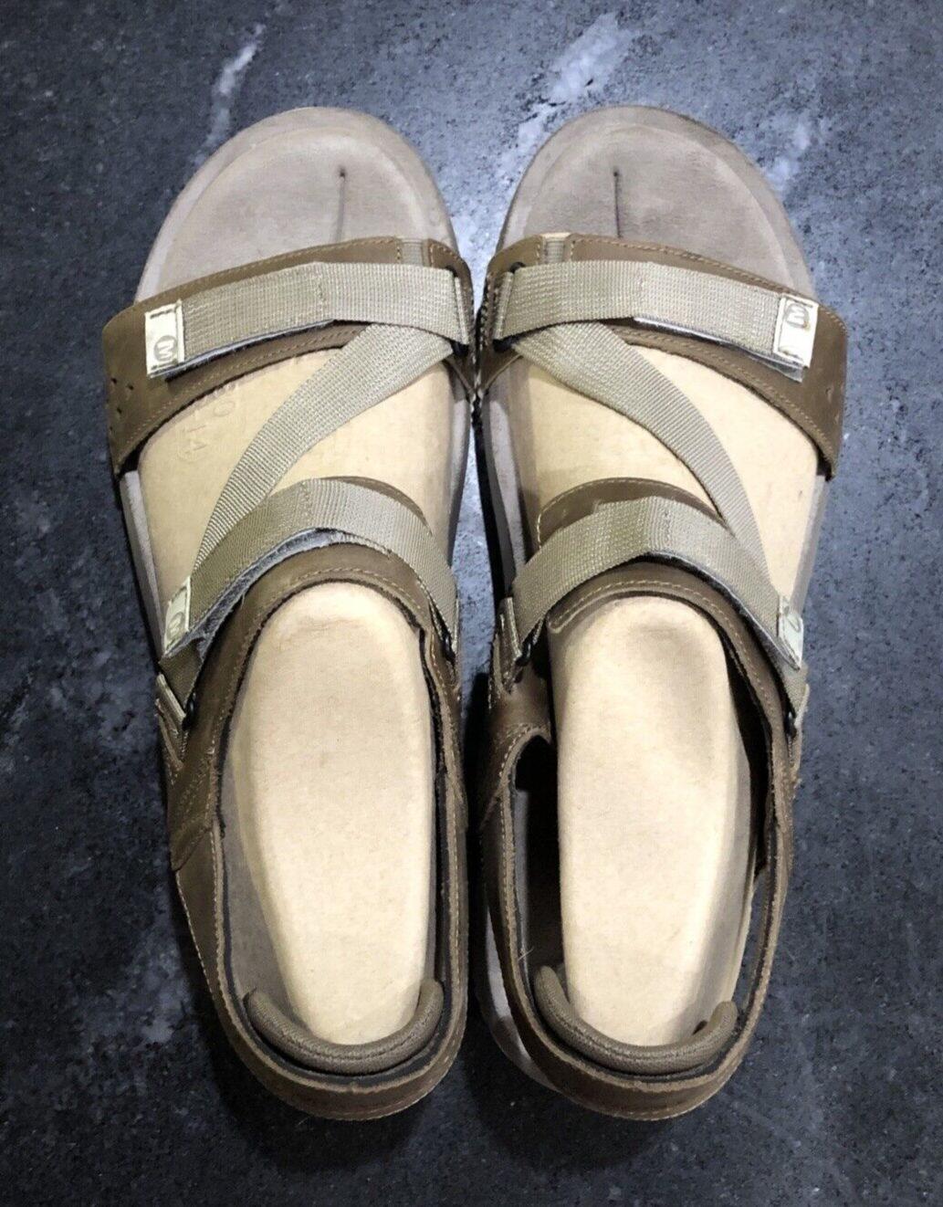 Sandali da esterno marroni con cinturino Merrell Terrant 13 Merrell nuovi con scatola