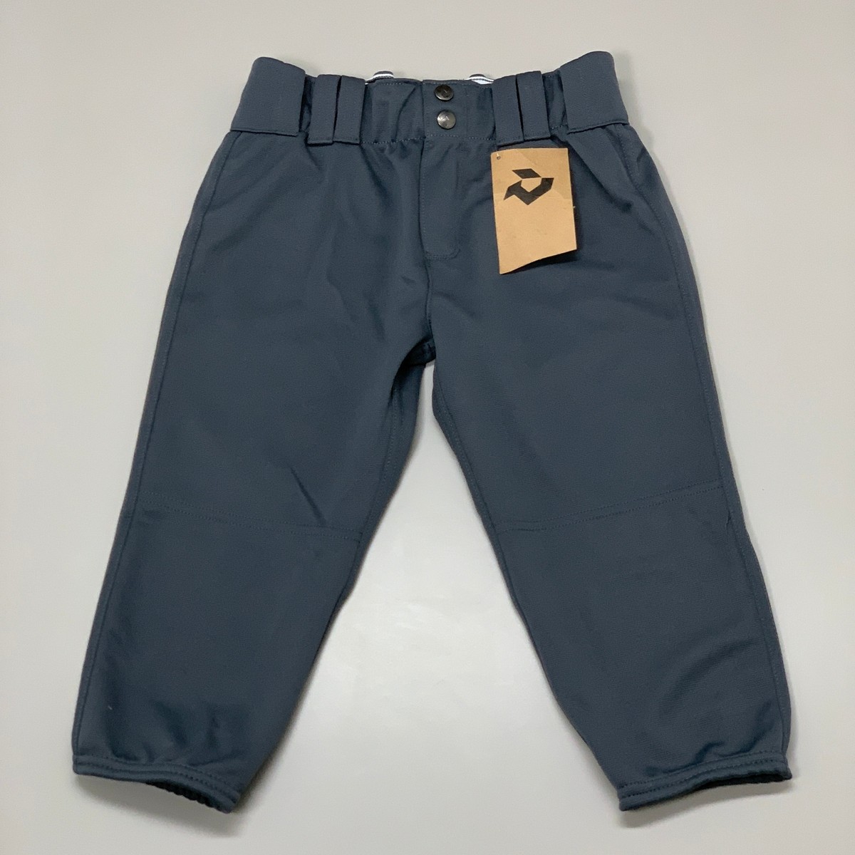 DEMARINI Fierce Fastpitch Belted Softball Pant Girls's Sz M Grey