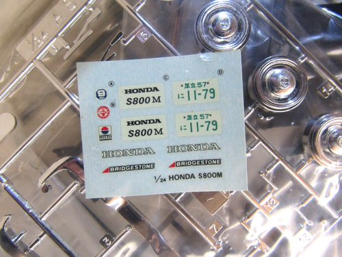 Nitto Vintage 1/24 Scale Honda Sports 800M Model Kit - Rare - Kit # 755-800 - 第 6/10 張圖片