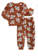 NWT Disney Bambi Baby  Toddler Sherpa Sweatshirt  Jogger 2 Piece set Size 5T
