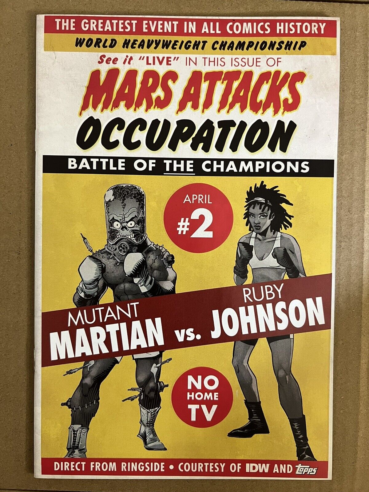 Mars Attacks: Occupation #2 🛸| VF/NM 1st Print 2016 IDW | Combine Shipping 📦