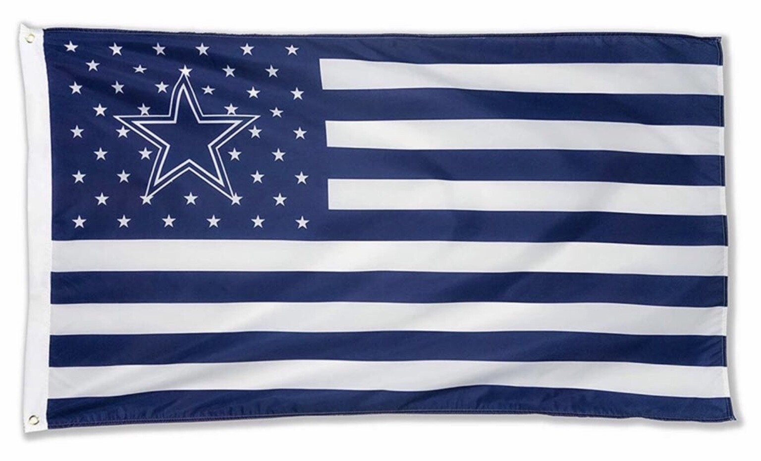 Dallas Cowboys 3 x 5 feet flag banner stripes NFL football