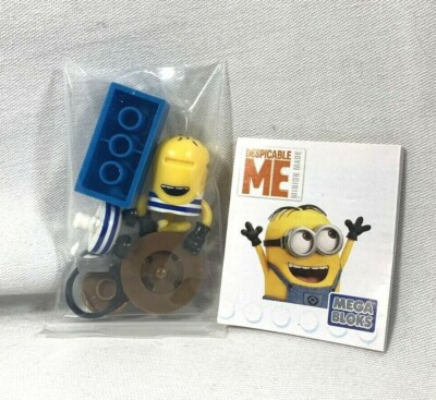 NEW DESPICABLE ME MINION SERIES 5 MEGA BLOKS  MYSTERY MINI FIGURE #6 BOOKLET