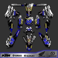 Yamaha YZ450F 2006 Graphics Kit Dirt Bike - Custom Order shab_74