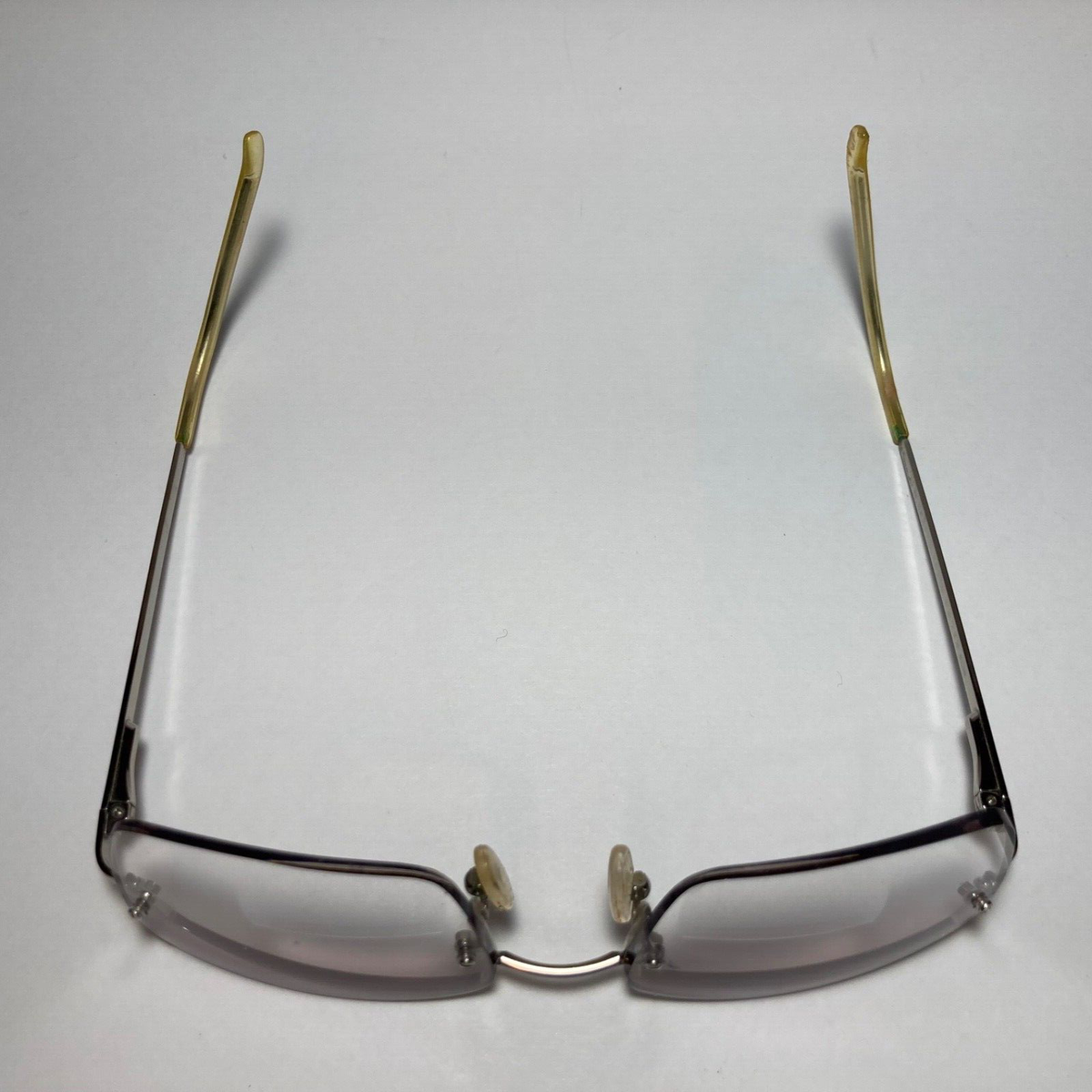 RALPH LAUREN Eyeglasses Frames 55-18 135 Vtg Silver Metal RALPH LAUREN Eyeglasses Frames 55-18 135 Vtg Silver Metal