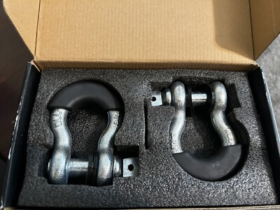 2 21-23 BRONCO (NOT SPORT) 3/4 Shackle WLL 43/4T 4 Ton CE W/Rubber Bushing  Jeep