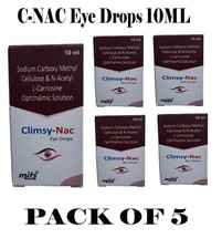 C-NAC Eye Drops N-Acetyl-Carnosine C NAC Eye Drops 10ml Long Exp Sep-2026