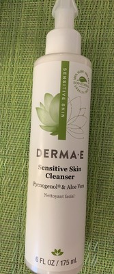 derma e sensitive skin cleanser